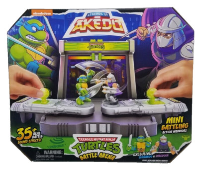 TMNT Legends Of Akedo Ninja Turtles Battle Arena Battling