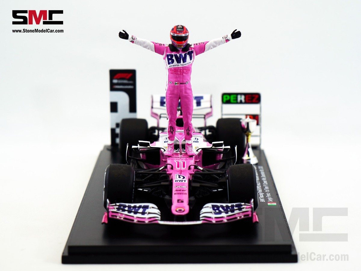 Racing Point F1 RP20 Sergio Perez Sakhir 2020 1st Career Win 1:18