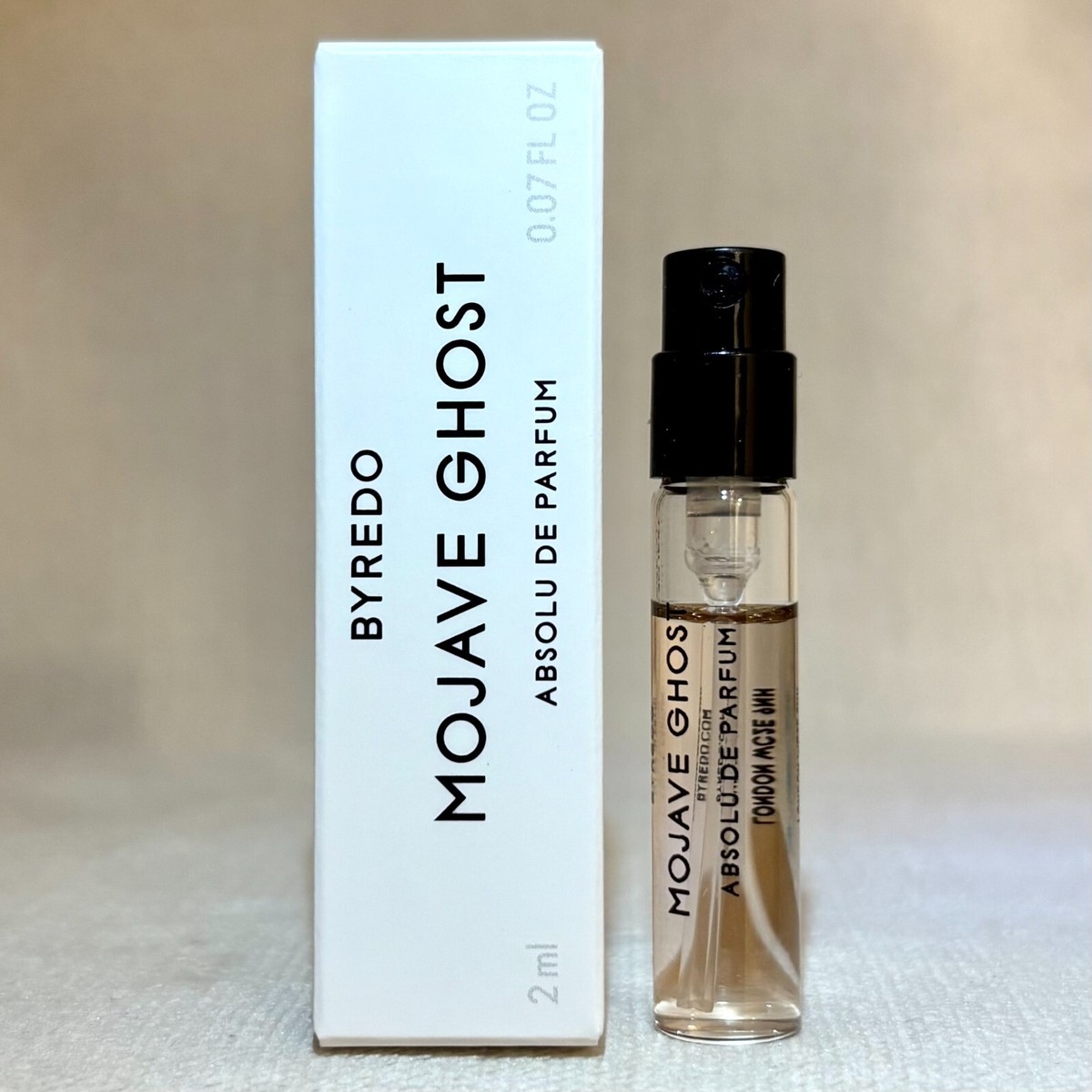 Byredo Mojave Ghost ABSOLU de Parfum Sample Spray .07oz, 2ml NIB