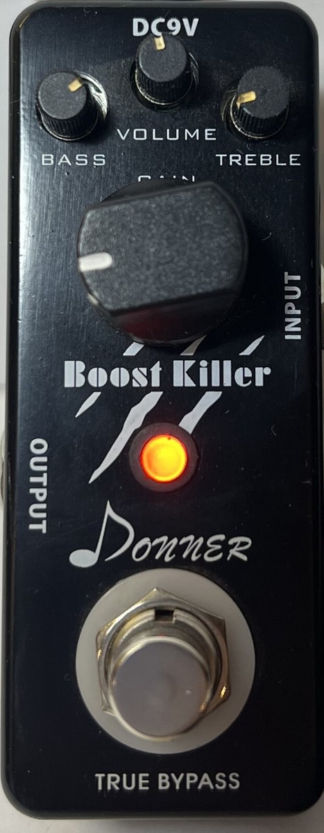 Donner Boost Killer Electric Guitar Effect Pedal – True Bypass | eBay