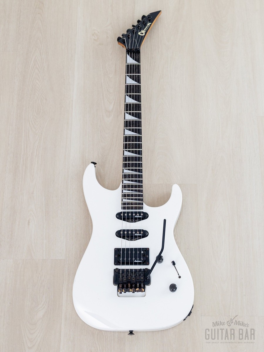 1989 Charvel Jackson DK-085-SSH Snow White w/ Floyd Rose, Japan | eBay