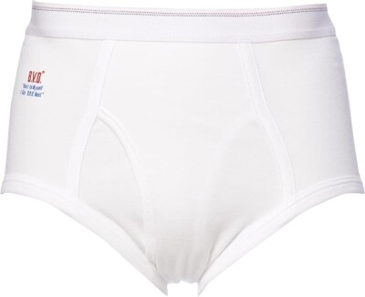 Set of 5] BVD GOLD Men's Rear Panel Briefs Standard Natural Type S