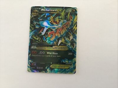 Mega M Charizard EX 69/106 (Secret Rare) 2014 XY FLASHFIRE Pokemon