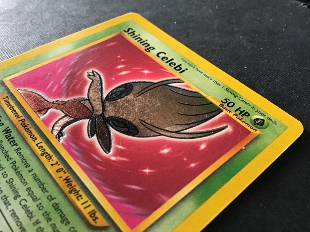 Pokemon cards Shining Celebi 106/105 ULTRA RARA HOLO NEO DESTINY