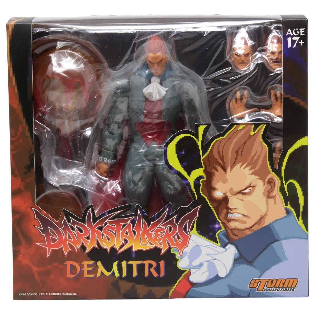 Storm Collectibles Darkstalkers Demitri Maximoff 1/12 Scale Figure