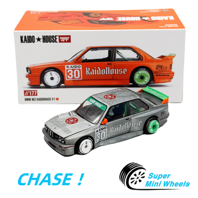 CHASE ! Kaido House x Mini GT 1:64 BMW M3 KAIDOHAUS V1 Orange #177