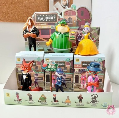 TOPTOY Disney Zootopia2 New Journey Series Blind Box Figure Toy