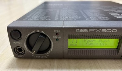 Yamaha FX500 Simul Effect Processor with Adapter Used from Japan