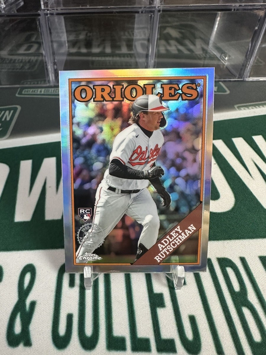 2023 Topps Chrome Update Adley Rutschman RC 1988 Rookie #88CU-19