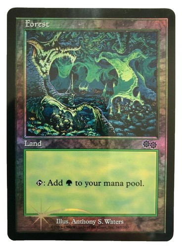 MTG✨Arena League 1999 Promo MOUNTAIN FOIL (Urza's Saga)✨BGS 9