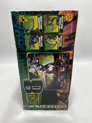 Godzilla Electronic Battle Action 8 Heavy Hitter Toybiz New In