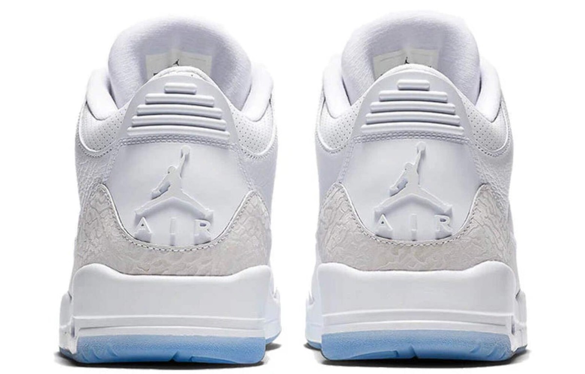 Size 9 - Air Jordan 3 Retro Triple White for sale online | eBay