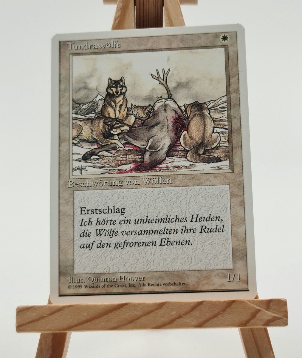 Tundrawölfe 4. Edition Magic Karte MTG Deutsch (Tundra Wolves) | eBay