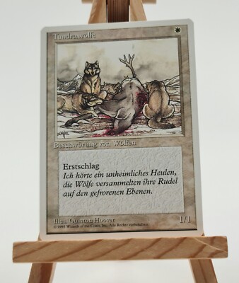 Tundrawölfe 4. Edition Magic Karte MTG Deutsch (Tundra Wolves) | eBay
