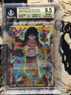 Monkey.D.Luffy (119) OP09-119 Emperors in the New World Foil for