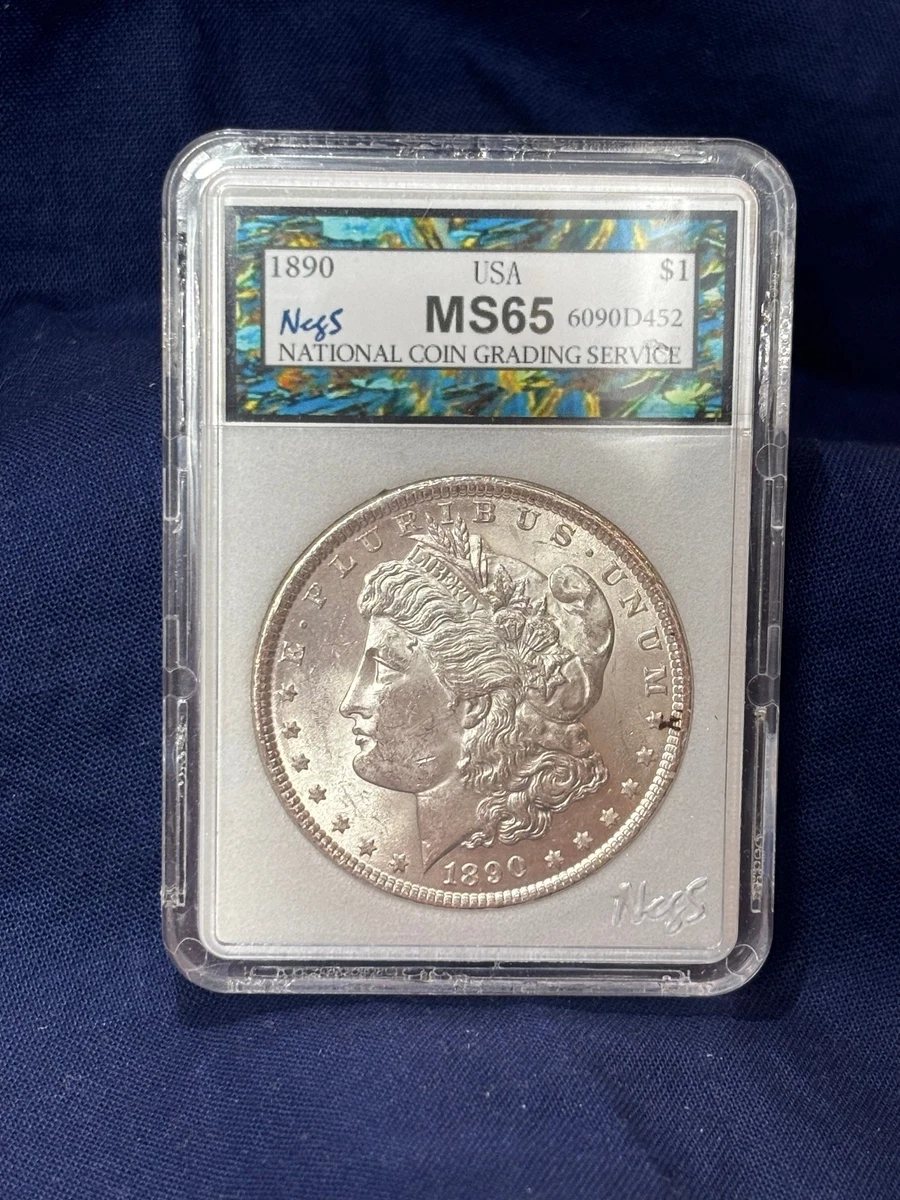 1890 Year Grade MS 65 Morgan Dollars (1878-1921) for sale | eBay