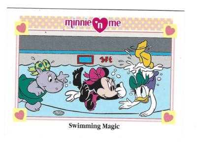 1993 Impel Minnie 'N Me #78 - Swimming Magic - Minnie Mouse Walt