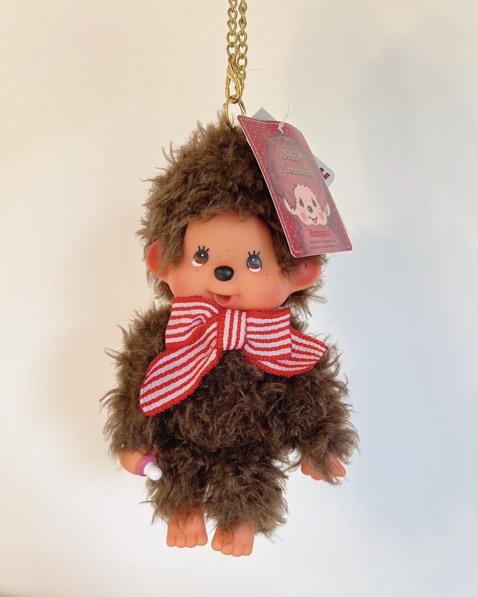 Sekiguchi Shirley Monchhichi Plush Doll Bag Charm | eBay