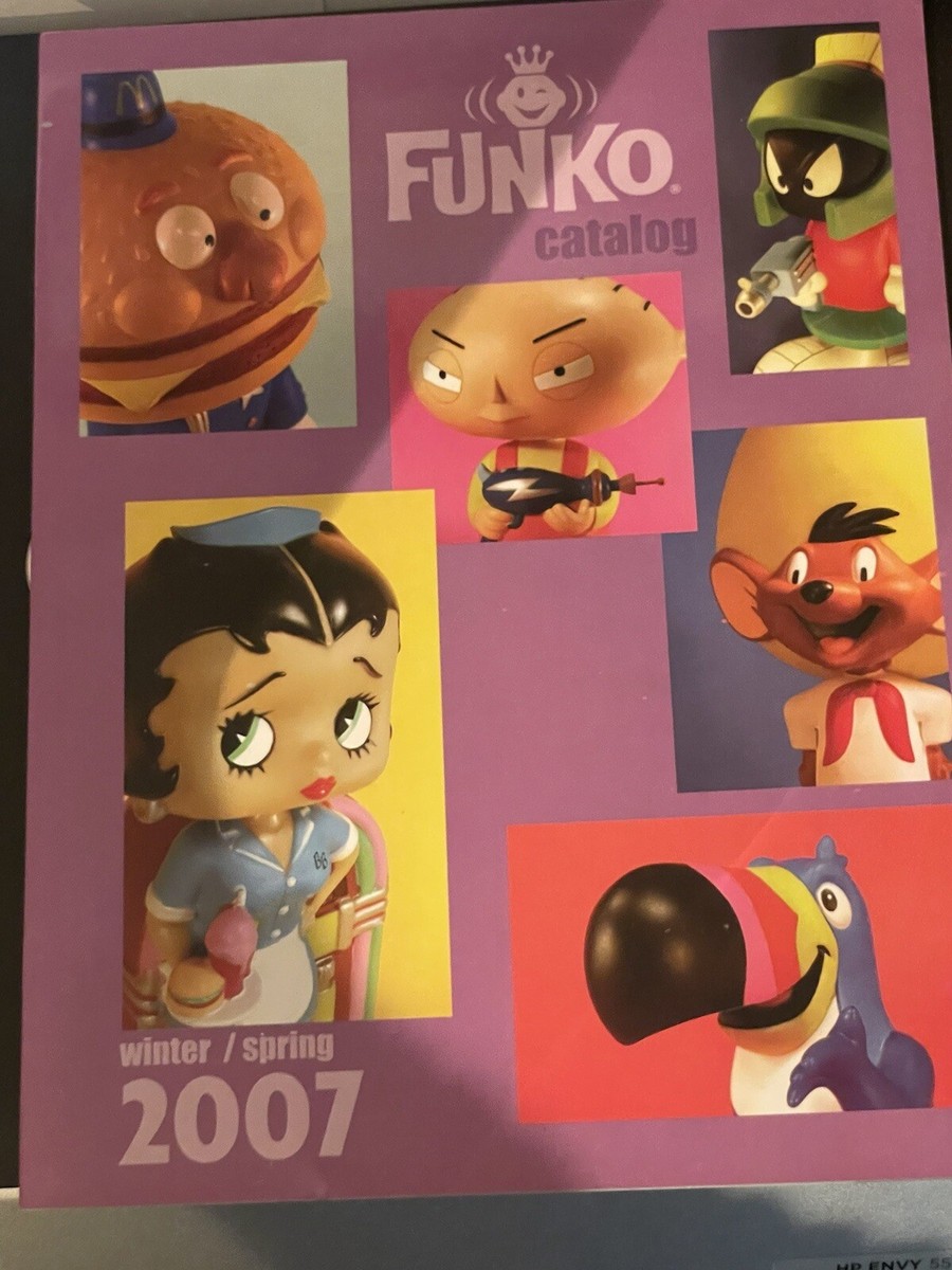 FUNKO WACKY WOBBLER POP 2007 CATALOG COLLECTION RARE NEW CONDITION