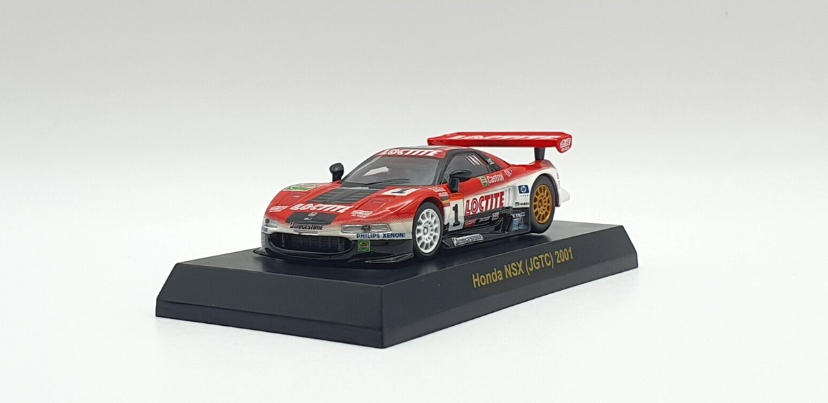 Kyosho 1/64 2001 JGTC LOCTITE ACURA HONDA NSX #1 Racing diecast