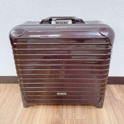 Rimowa Salsa Deluxe Business Trolley Brown 2-wheels Carry Case