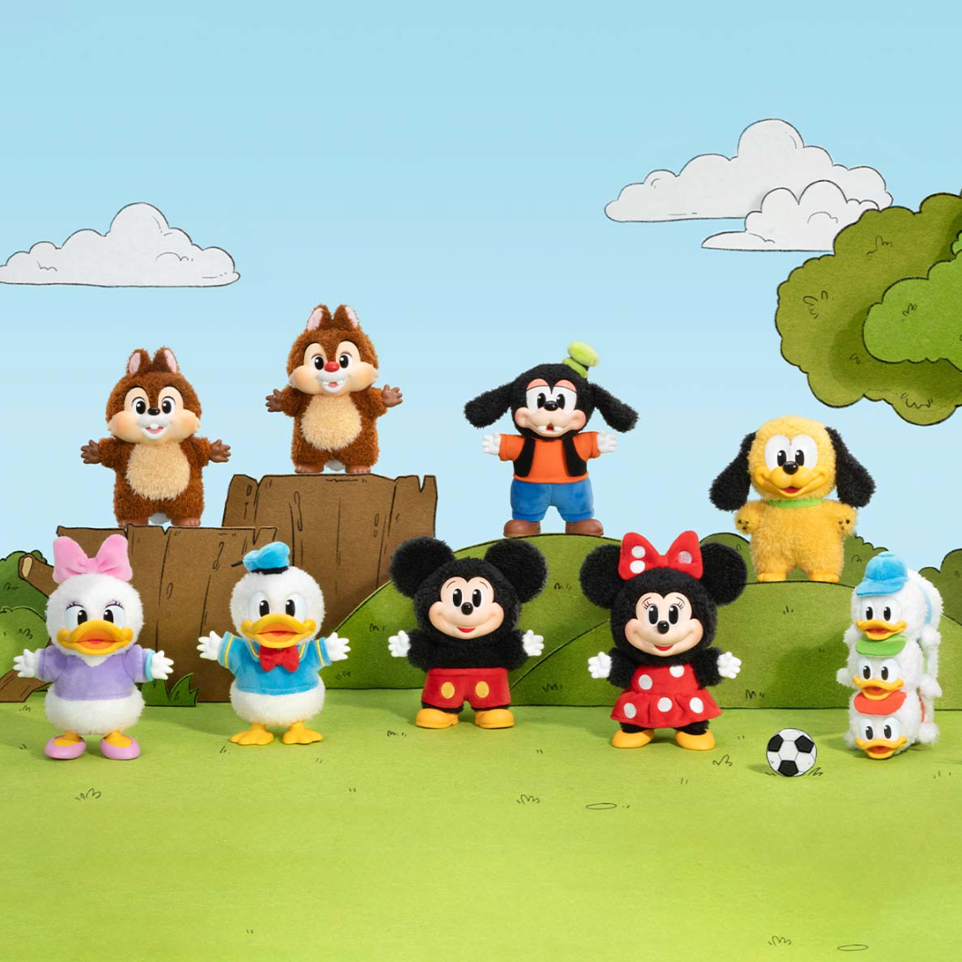 💡 Pop Mart x Disney Mickey Family Cute Together One Blind Box