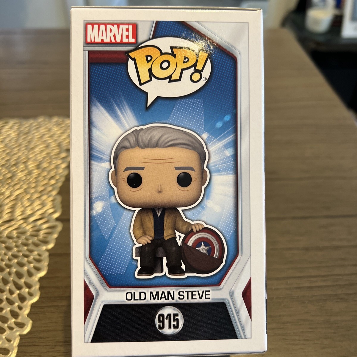 Funko Pop! Vinyl: Marvel - Old Man Steve - Amazon (Exclusive) #915