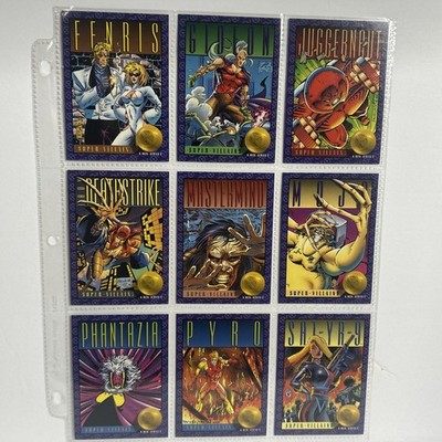 1993 Skybox Marvel X-Men Series 2 Complete 100 Card Set With
