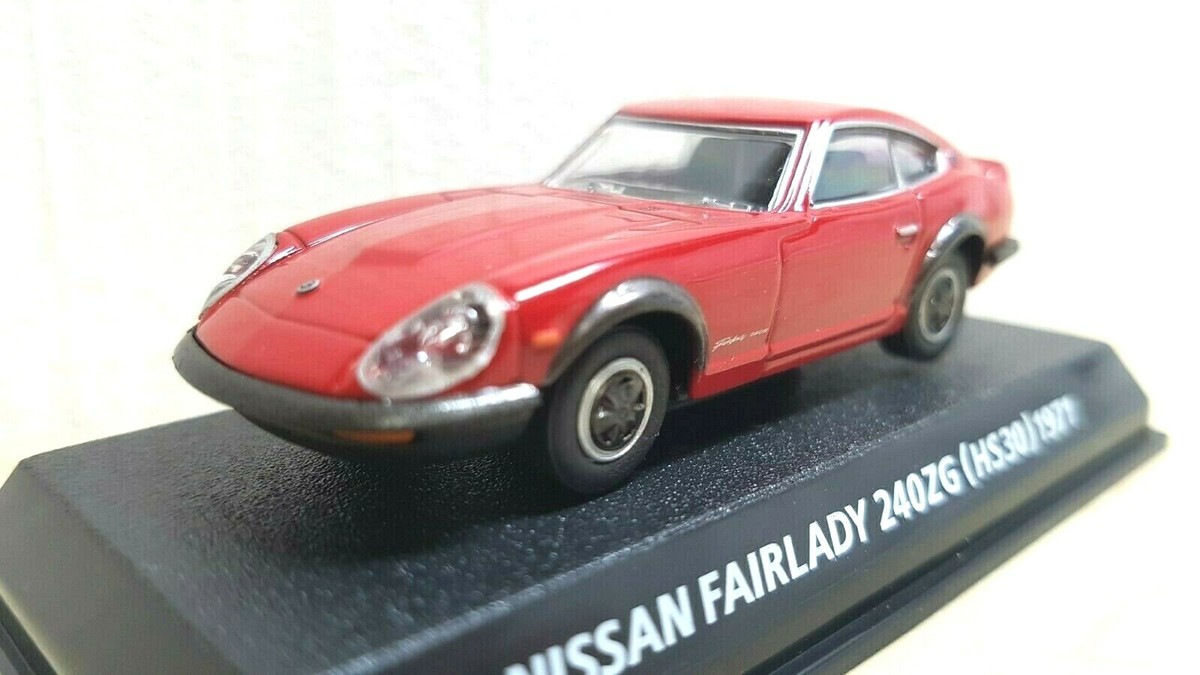 1/64 Konami 1971 NISSAN DATSUN FAIRLADY Z 240ZG RED diecast car