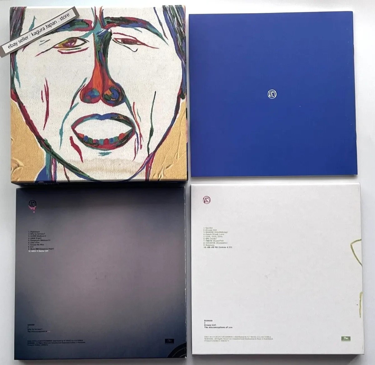 SHINee Chapter 1&2 The Misconceptions of Us CD + Photobook No