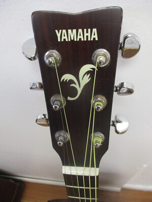 Vintage Yamaha FG-413SL Left Handed Acoustic Guitar w/Bag | eBay