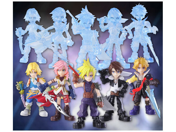 FINAL FANTASY DISSIDIA OPERA OMNIA TRADING ARTS MINI Fig Full set