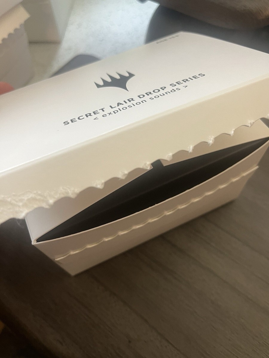 MTG Secret Lair: Explosion Sounds Opened Unplayed No Kaleidoscope