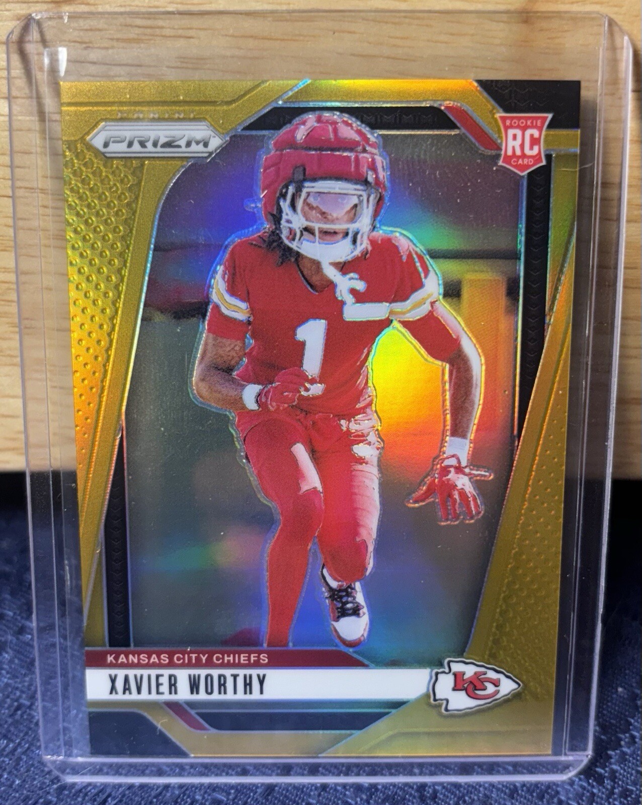 Xavier Worthy 2024 Prizm #399 Gold /10 Price Guide - Sports Card