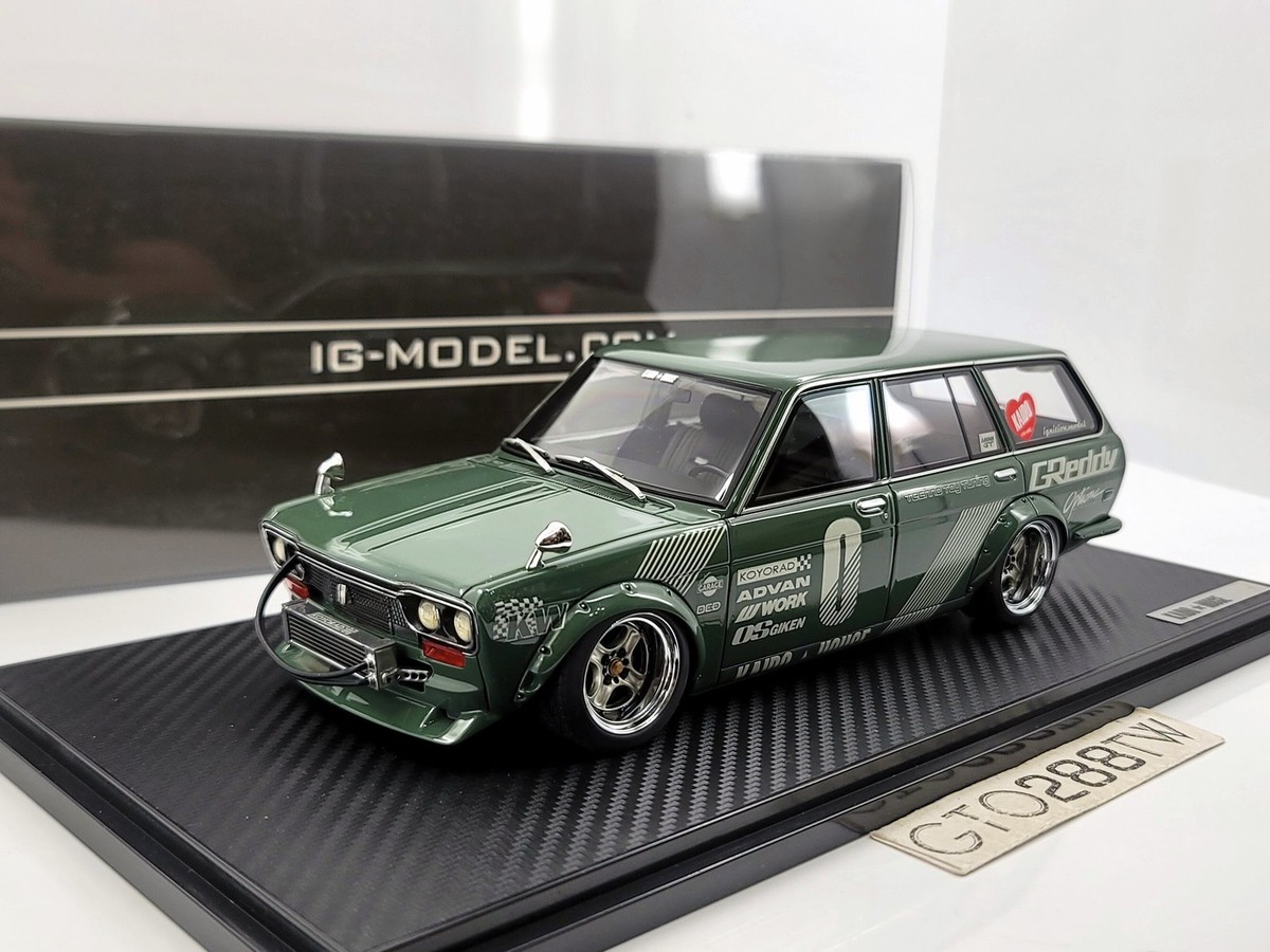 Ignition Model IG 1:18 Nissan Datsun Bluebird 510 Wagon KAIDO