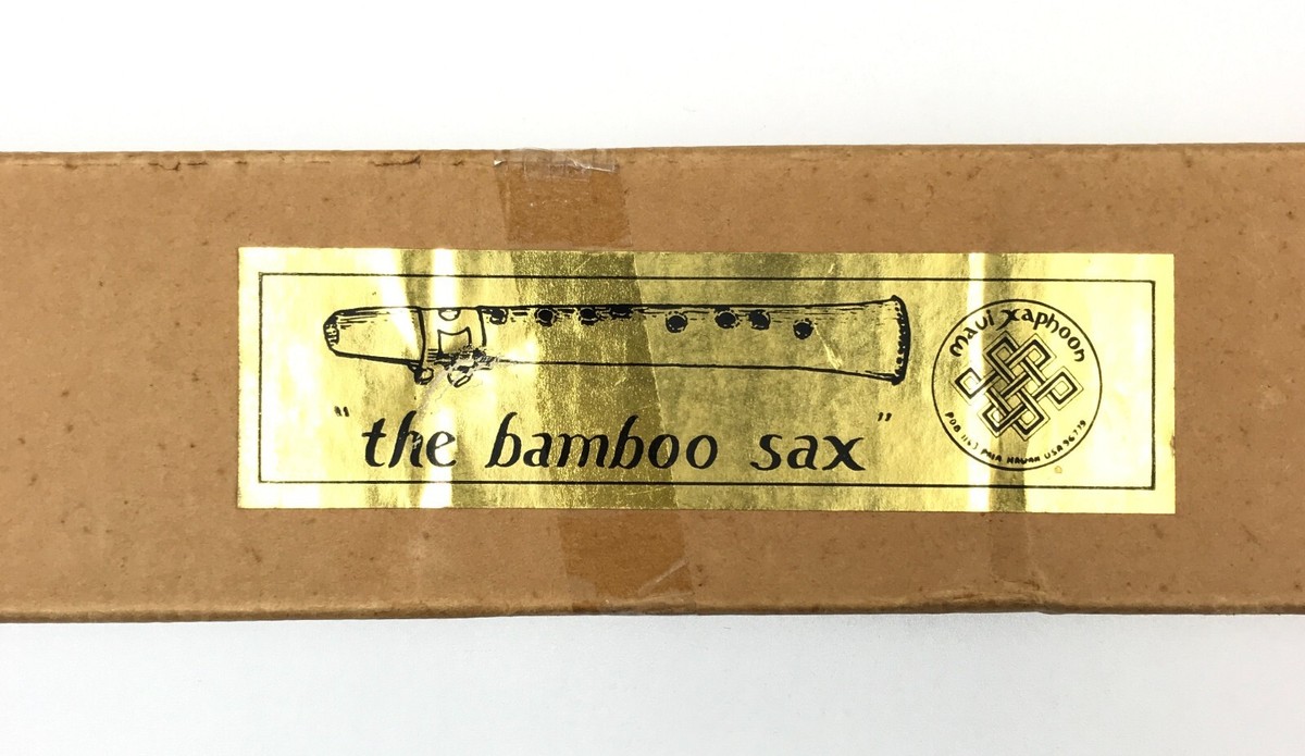 Original ~The Bamboo Sax ~ Maui Xaphone ~ Vintage Musical