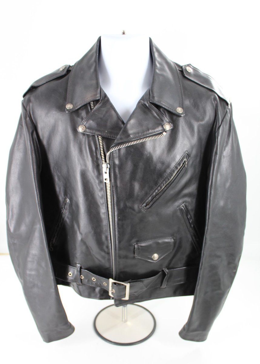 80s VTG Schott 418 453 474 SM Leather Perfecto Motorcycle Jacket