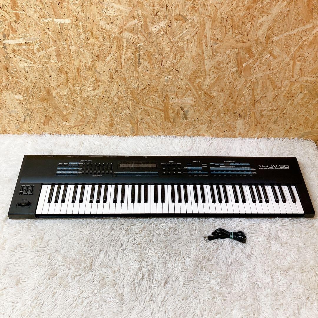 Roland JV90 Synthesizer Keyboard Tested Working Vintage Model from