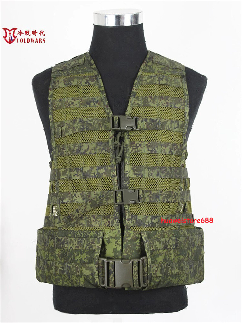 Original Russian Army 6sh117 Vest New MOLLE Pouches Load Carrying