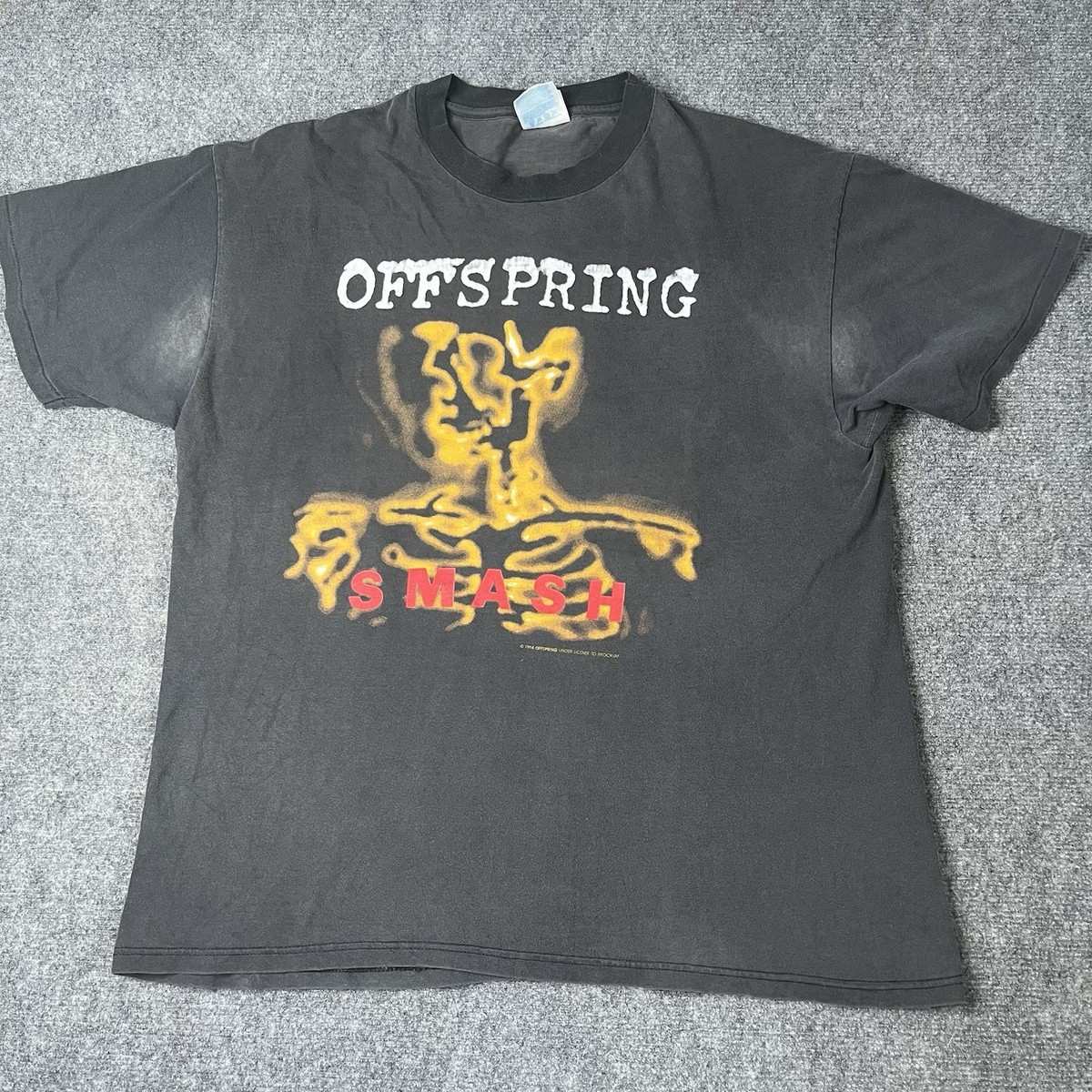 Vtg 1994 Offspring Smash Single Stitch T-shirt Mens Xl 90s Band