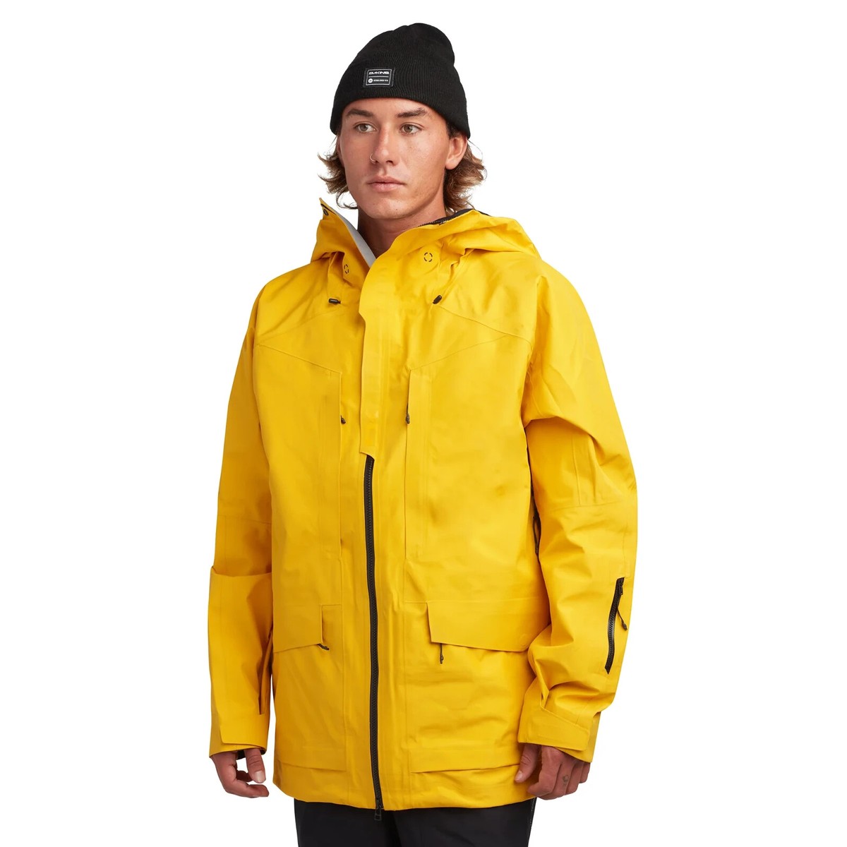 NWT Men Dakine Stoker Gore-Tex 3L Jacket $615 M Hellow Yellow