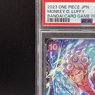 PSA 10 Luffy P-041 Games Fest 23-24 World Tour Promo One Piece