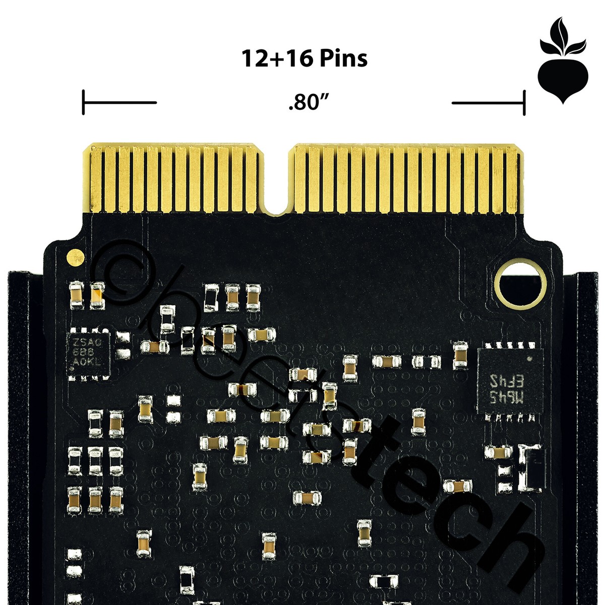 Apple 512GB SSD w/ HEATSINK PCIe 2.0 x2 - Mac Pro A1481 Late 2013