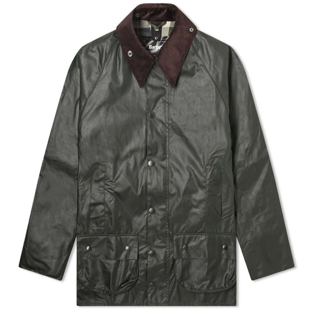 BARBOUR BEAUFORT WAX JACKET IN SAGE | eBay