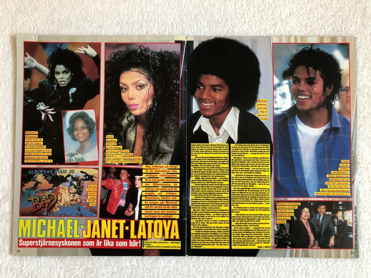 Michael Jackson 宣伝用リーフレット（1988年来日記念メダル用