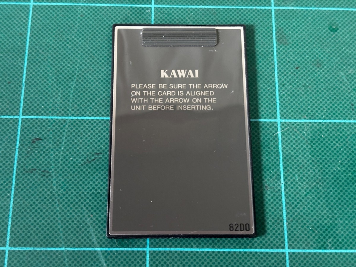 KAWAI RAM CARD DC-32 32 KB MEMORY CARD TRAINERS & KEYBOARDS K