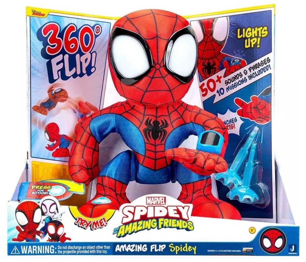 Marvel Spidey and His Amazing Friends AMAZING Flip Spidey w