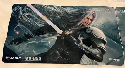 新品未開封】MTG×FFセフィロス ウルトラプロ 両面プレイマット FF