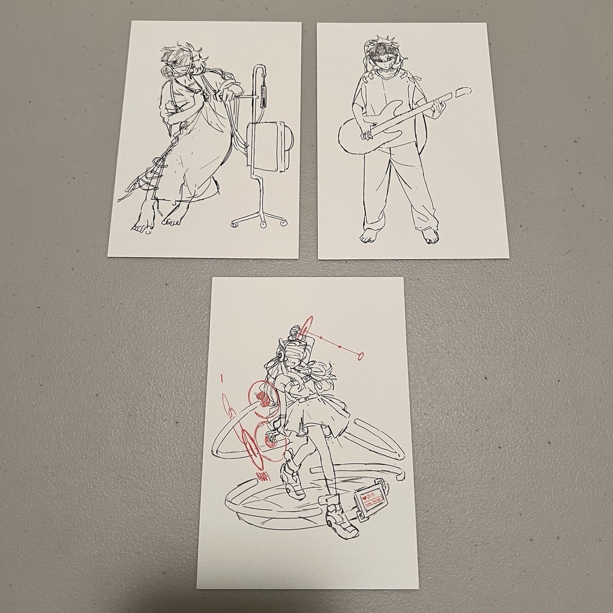 Alien Stage VIVINOS QMENG サイン色紙 イヴァン ティル Alien Stage