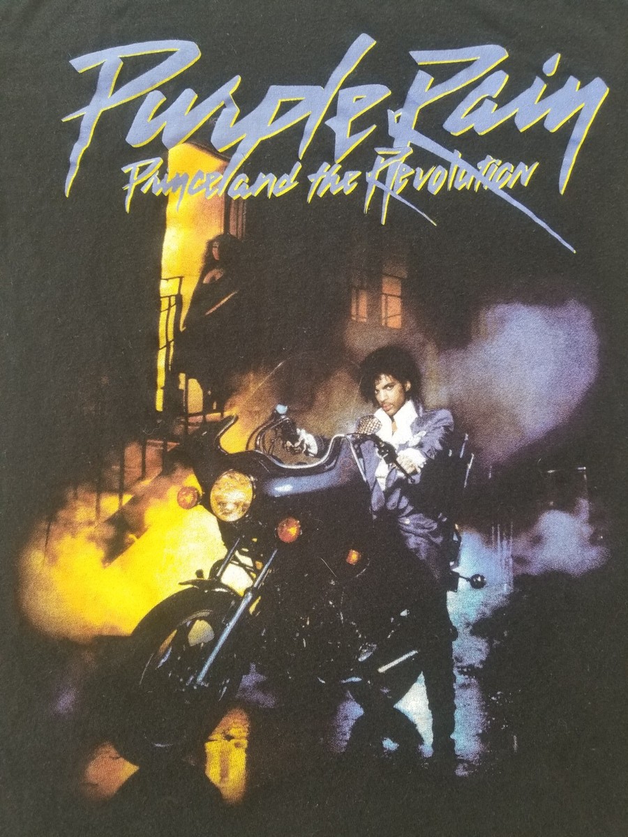 Prince Shirt Purple Rain Rock Music T-shirt Medium The Goonies